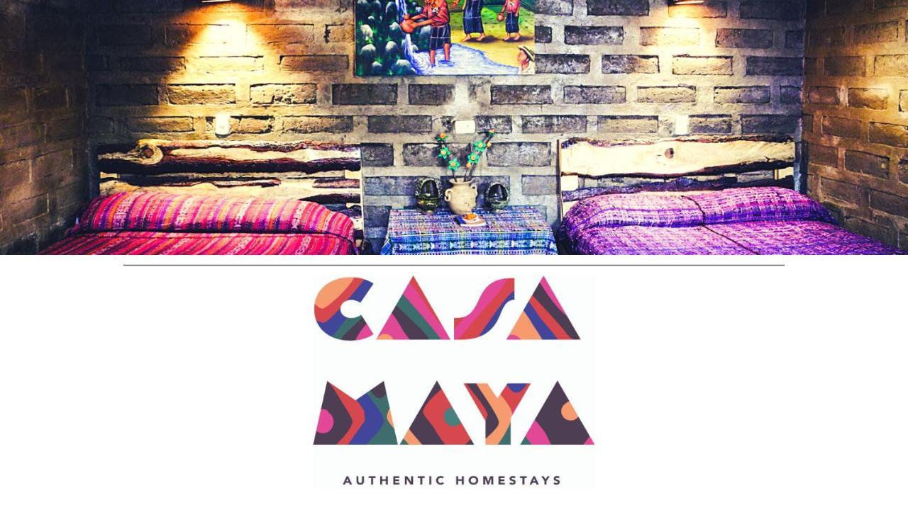 Casa Maya, Authentic Homestay San Juan La Laguna Exterior foto